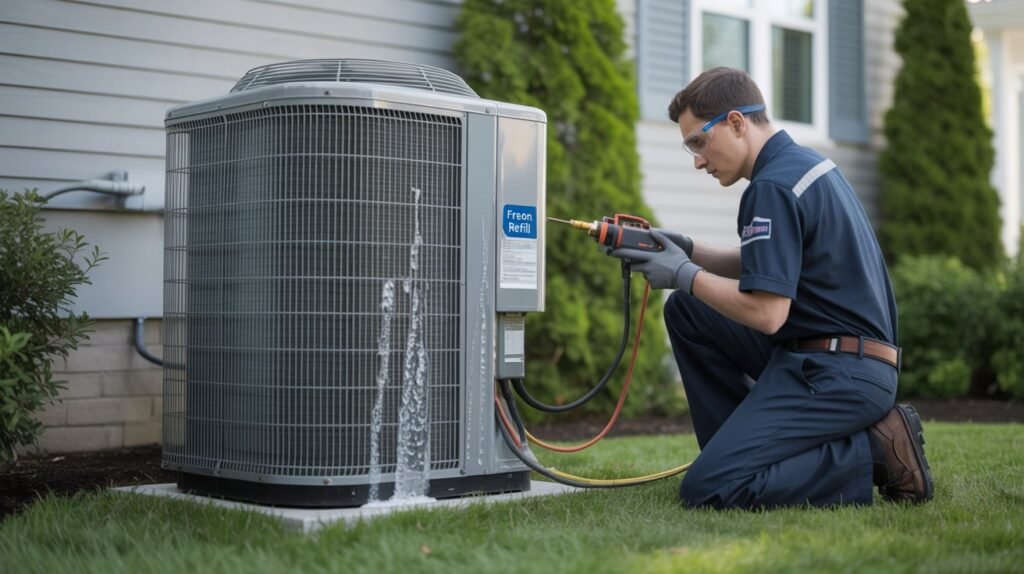 Signs Your AC Unit Needs Freon Refill